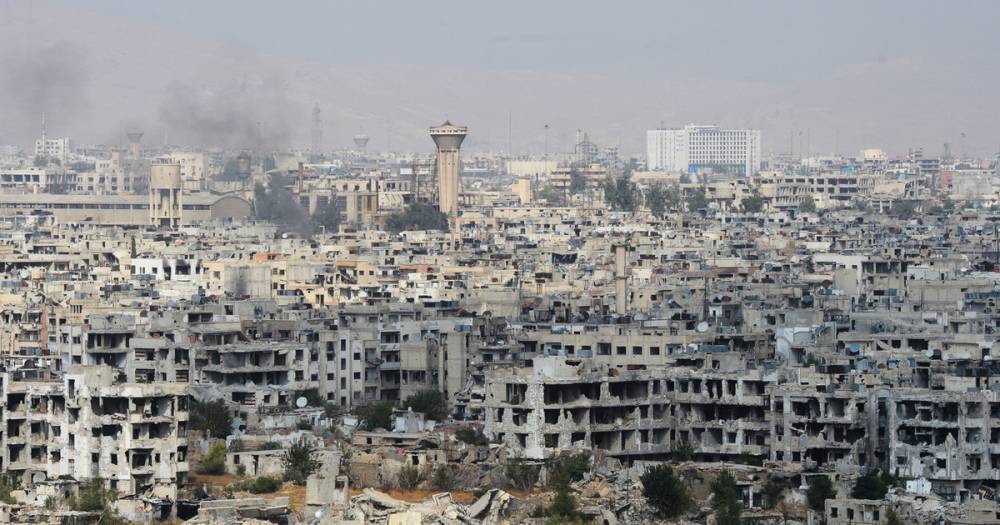 При миномётном обстреле Дамаска один человек погиб, 13 пострадали - life.ru - Сирия - Дамаск - Сана - Новости - Обстрелы