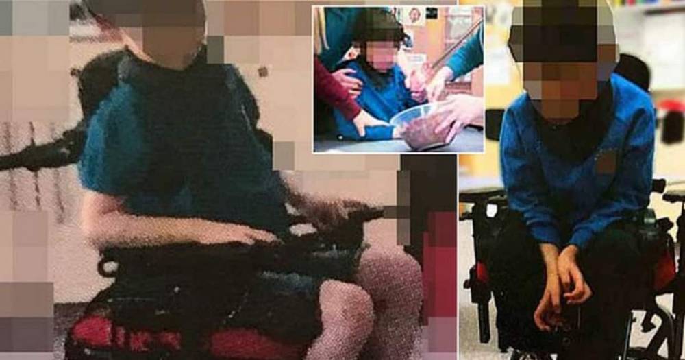 Учителя привязали пятилетнего мальчика-аутиста к инвалидному креслу, а затем отправили жуткие фото его родителям - theuk.one