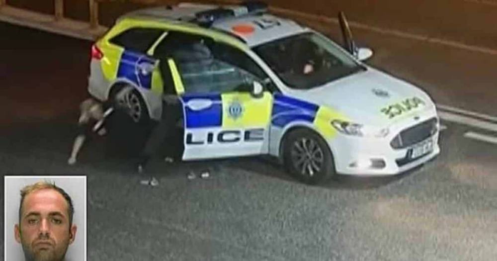 Вооруженного грабителя, напавшего на полицейских, приговорили к 14 годам (видео) - theuk.one - Великобритания