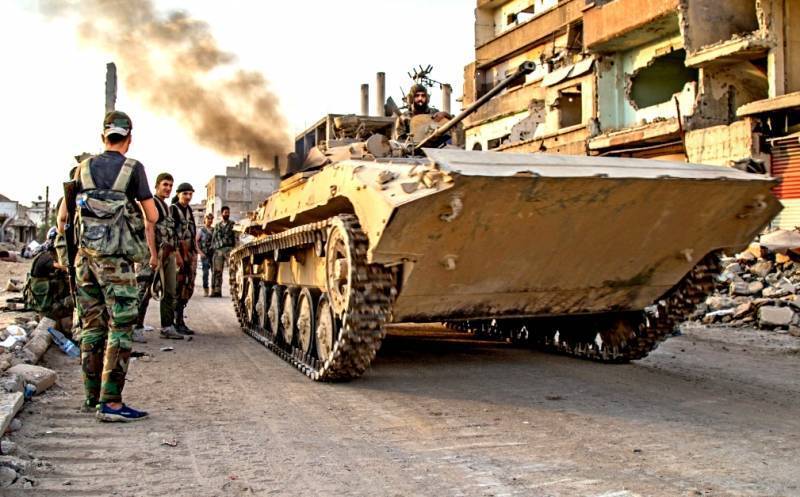 Сирийская армия прорвала оборону боевиков в Восточной Гуте - topwar.ru - Сирия