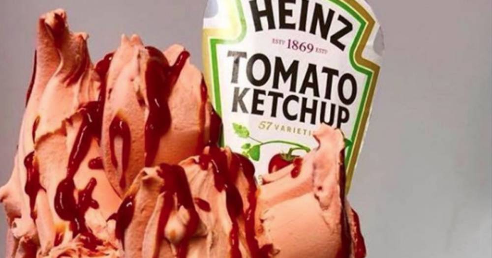 Эда Ширана - Благодаря Эду Ширану появилось мороженое со вкусом кетчупа - life.ru - New York - Ирландия - Дублин - Новости