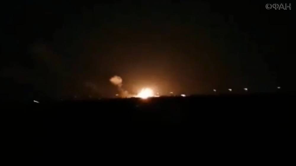 ФАН публикует видео перехвата ракет сирийскими системами ПВО под Латакией - riafan.ru - Сирия - Латакия