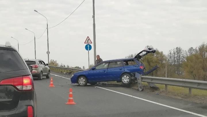 Момент фатальной аварии в Подмосковье попал на видео - vesti.ru - Московская обл. - Орехово-Зуево