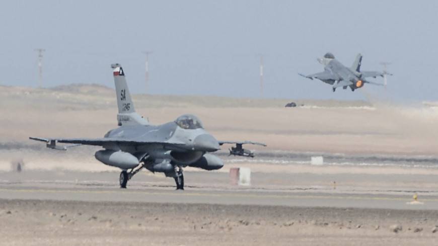 Истребитель F-16 ВВС США разбился в Германии - mir24.tv - США - Германия - земля Рейнланд-Пфальц