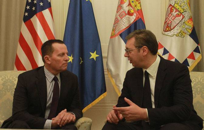 Ричард Гренелл - Александр Вучич - У президента Сербии состоялся тяжелый разговор с «маленьким Трампом» - politnavigator.net - США - Сербия - Косово