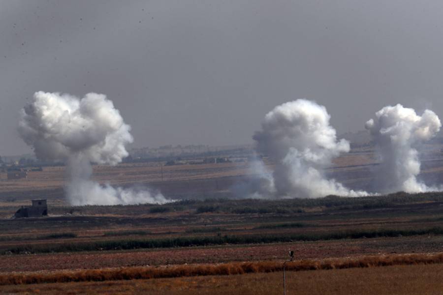 Американские военные попали под турецкий обстрел в Сирии - m24.ru - США - Сирия - Турция - Кобань