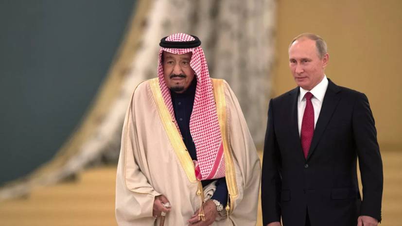 Владимир Путин - Азиз Бен-Абдель - Путин проводит переговоры с королём Саудовской Аравии - russian.rt.com - Россия - Сирия - Саудовская Аравия