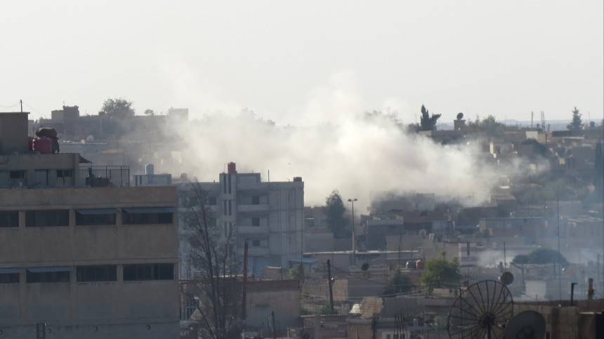 Сирийские войска вошли на контролируемые курдами территории - 5-tv.ru - Сирия - Турция - Ливан - Манбидж - Кобань