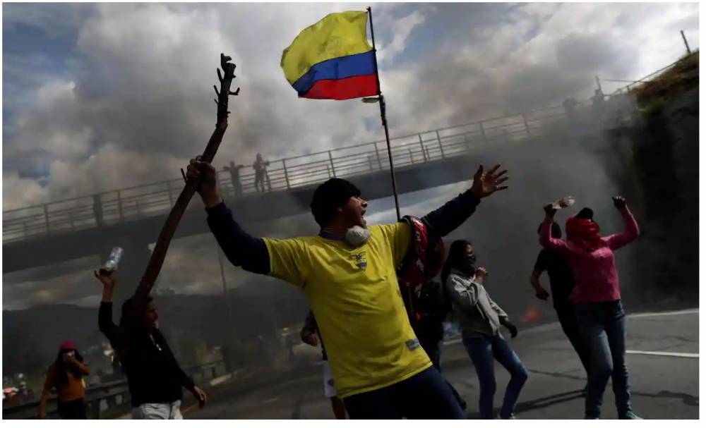 Морено Ленин - Президент Эквадора приказал армии занять улицы Кито из-за массовых беспорядков - theins.ru - Эквадор - Кито