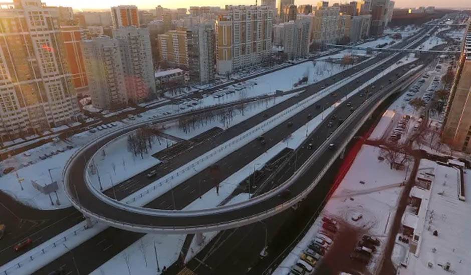 Московские власти за миллиард рублей построили эстакаду, которая уже существовала - og.ru - район Кунцево
