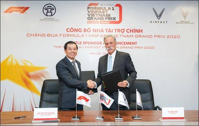 VinFast – титульный спонсор Гран При Вьетнама - f1news.ru - Вьетнам - Ханой