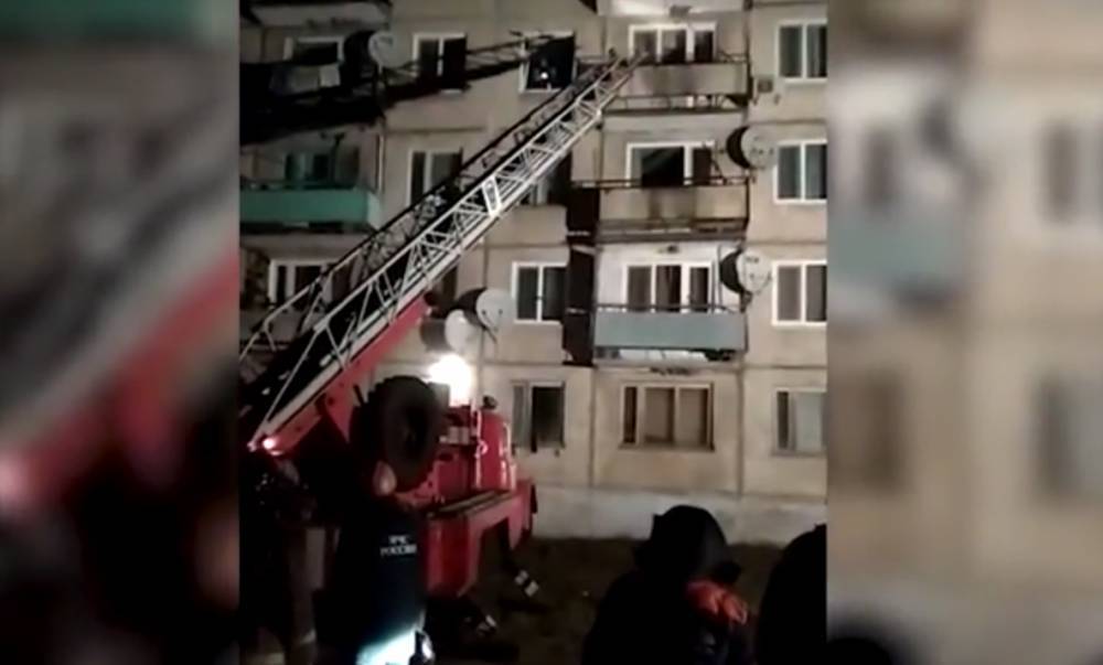 В Приморье при обрушении пятиэтажки пострадали 17 квартир - ren.tv - Россия - Приморье край - район Шкотовский