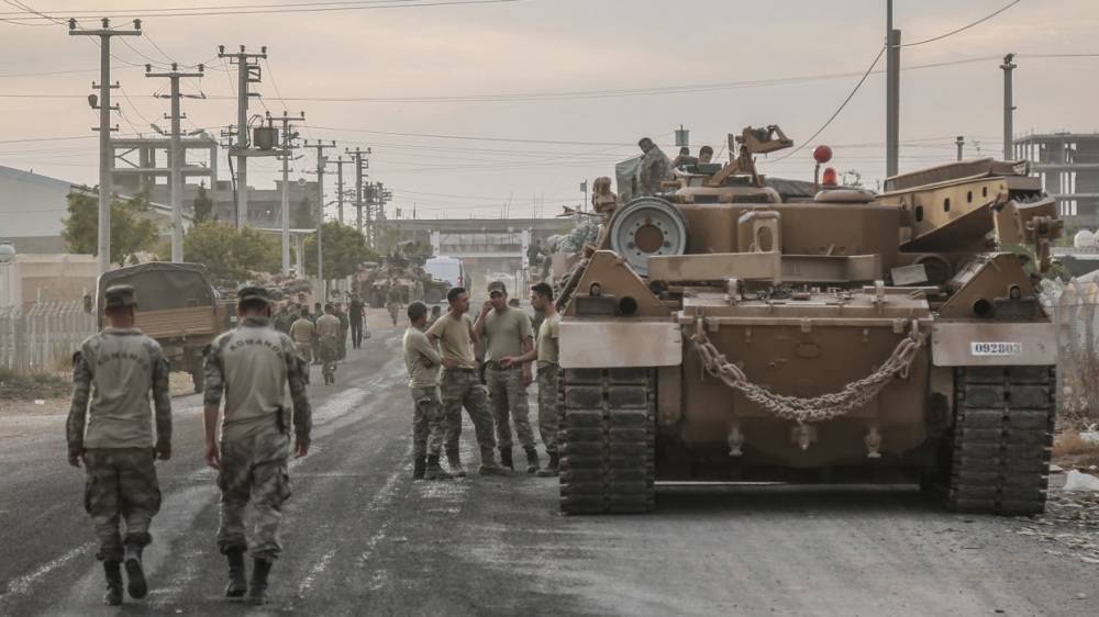 Колонна САА направляется в Кобани из освобожденного от курдских террористов Манбиджа - riafan.ru - Сирия - Кобани