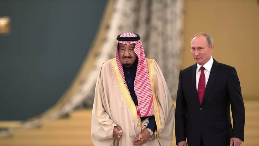 Владимир Путин - Азиз Аль-Сауд - Путин прибыл во дворец короля Саудовской Аравии - russian.rt.com - Россия - Саудовская Аравия