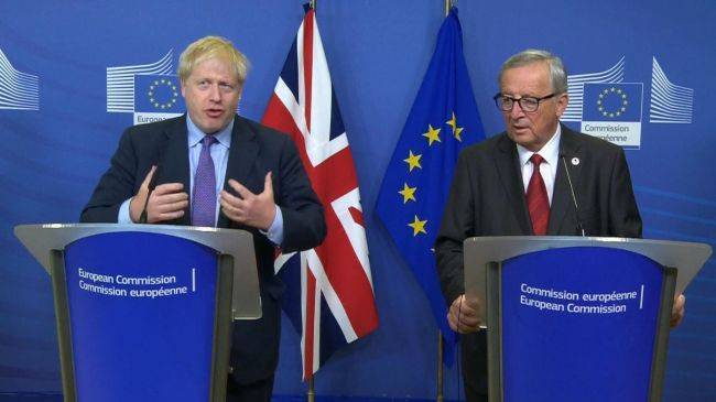 Жан-Клод Юнкер - Джонсон: Соглашение по Brexit будет ратифицировано до конца октября - eadaily.com - Англия - Лондон - Брюссель - Ирландия
