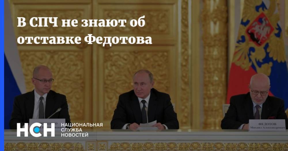 Михаил Федотов - Валерий Фадеев - В СПЧ не знают об отставке Федотова - nsn.fm - Россия