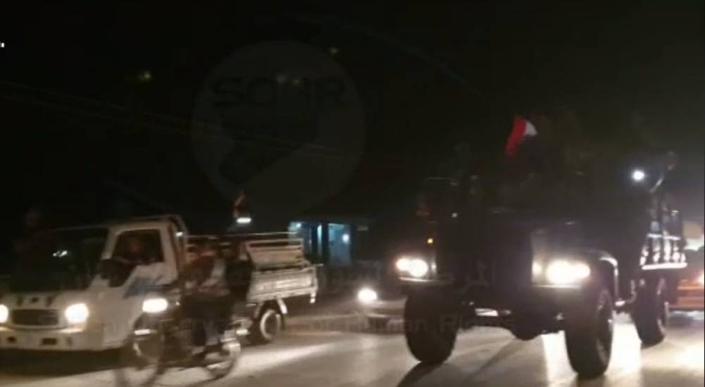 Появилось видео прибытия российских и сирийских военных в Кобани - riafan.ru - Сирия - Дамаск - Турция - Кобани