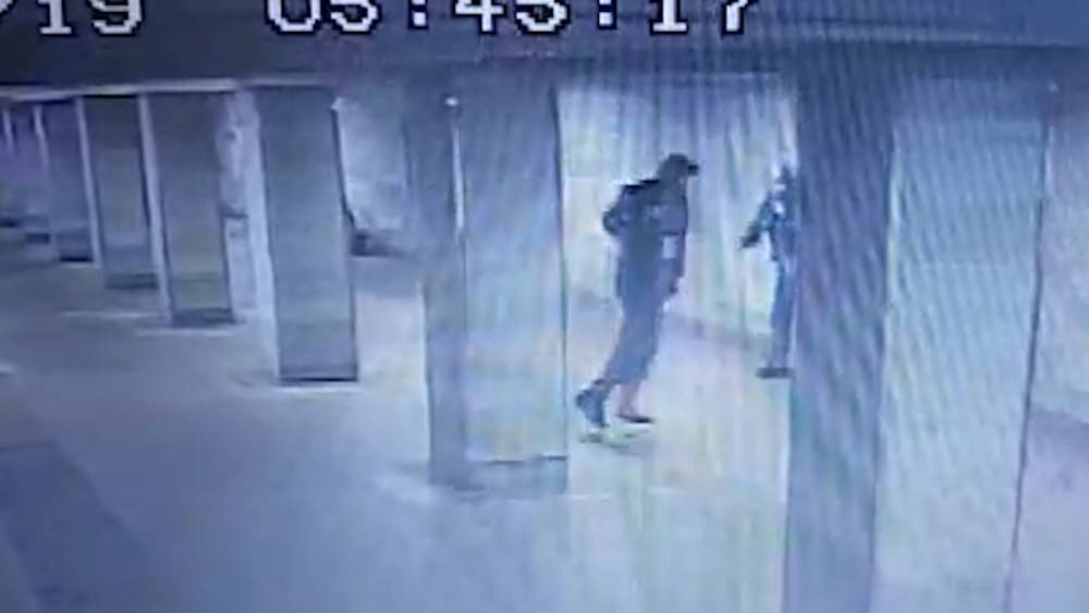 Андрей Демин - Камера сняла, как бездомный ударил ножом полицейского в метро - ren.tv