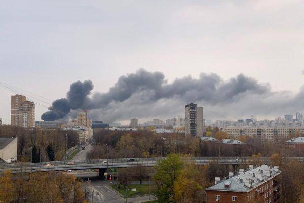 Крупный пожар на западе Москвы локализован - govoritmoskva.ru - район Кунцево - Москва