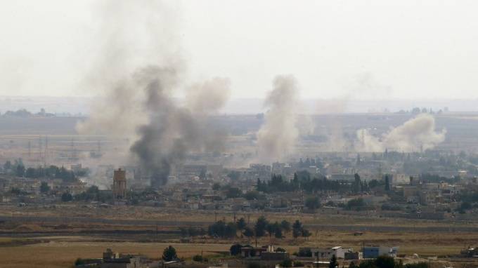 Курды покидают сирийский город Рас-эль-Айн - piter.tv - Рас-Эль-Айн