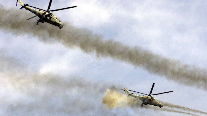 Вертолеты ВКС РФ заняли брошенную США и курдами-террористами военную базу в Сирии - politexpert.net - Россия - Сирия - провинция Ракка