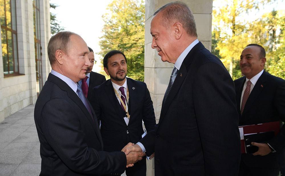 Владимир Путин - Реджеп Тайип Эрдоган - Переговоры Путина и Эрдогана длятся более 4 часов - tvc.ru - Россия - Сирия - Сочи - Турция - Анкара