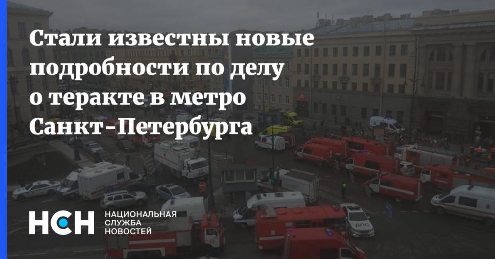 Стали известны новые подробности по делу о теракте в метро Санкт-Петербурга - nsn.fm - Россия - Сирия - Санкт-Петербург - Владивосток