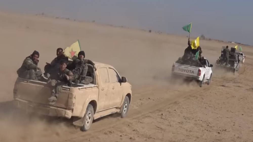 Курдские боевики бросили военную базу и блокпост на севере Сирии - politexpert.net - Сирия - провинция Ракка - Айн-Исса