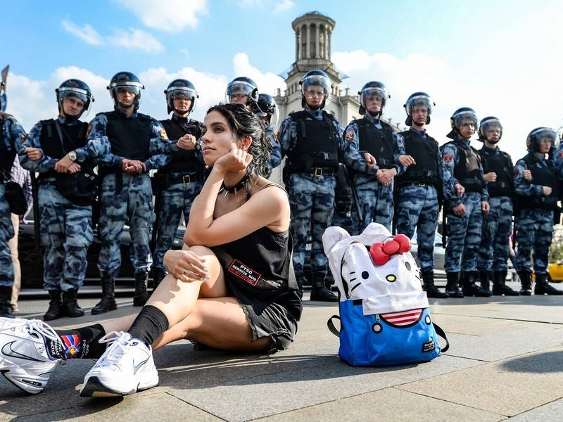 Собянин оценил работу правоохранителей на несанкционированных митингах - news.ru - Москва - 27 Июля