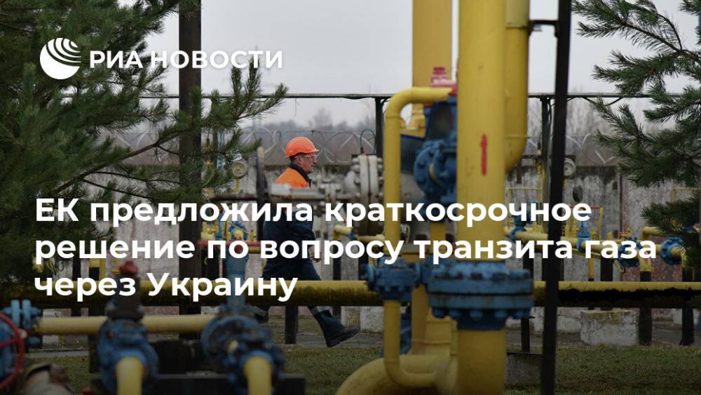 Мария Князева - ЕК предложила краткосрочное решение по вопросу транзита газа через Украину - ria.ru - Россия - Украина - Брюссель