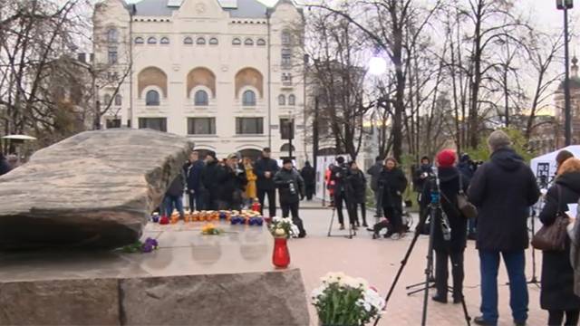 Валерий Фадеев - Татьяна Москалькова - Москалькова и Фадеев поучаствовали в акции памяти о жертвах репрессий - ren.tv - Москва - Россия