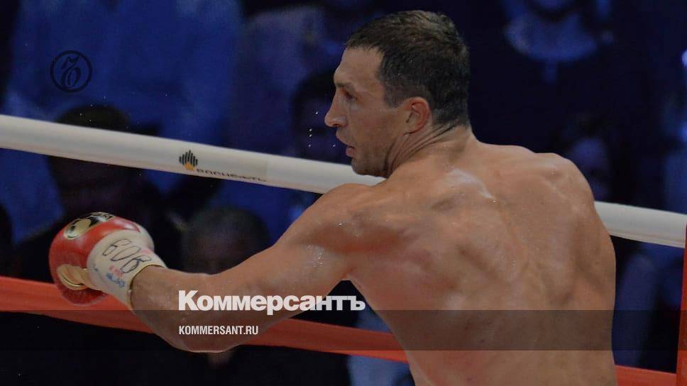 Владимир Кличко - Джордж Форман - Владимир Кличко может вернуться на ринг ради рекорда - kommersant.ru