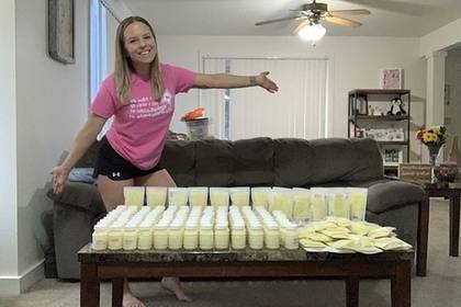Мать пожертвовала десятки литров грудного молока после смерти дочери - lenta.ru - штат Южная Дакота