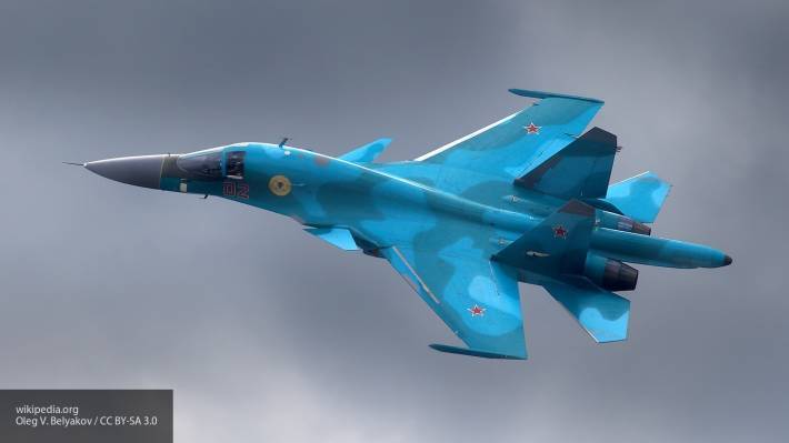 НАТО разместило в Twitter снимки Су-34 в инфракрасном диапазоне, снятые во время полета - newinform.com - Бельгия - Балтийское Море