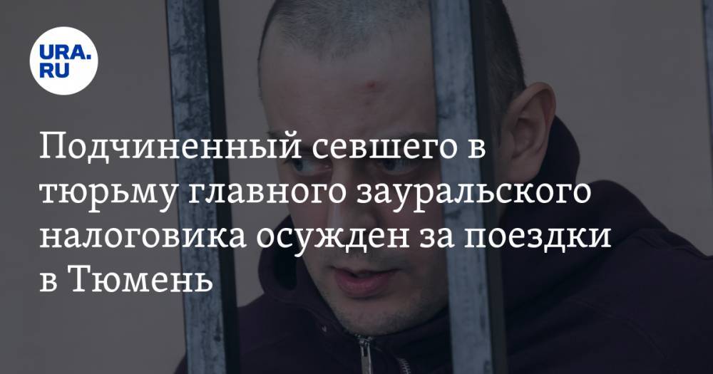 Подчиненный севшего в тюрьму главного зауральского налоговика осужден за поездки в Тюмень - ura.news - Тюмень - Курганская обл. - Шадринск