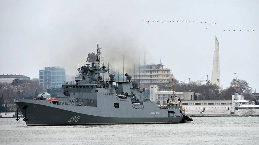 Алексей Рулев - Фрегат «Адмирал Эссен» провёл учения ПВО в акватории Чёрного моря - russian.rt.com