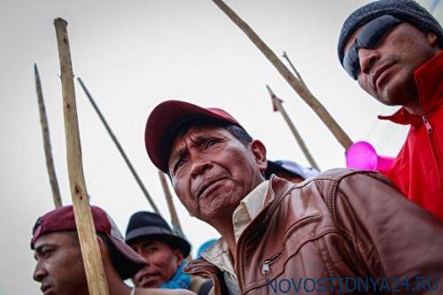Морено Ленин - Ленин бежал, военных захватывают индейцы Эквадор охвачен протестами. Что там происходит? - novostidnya24.ru - Эквадор