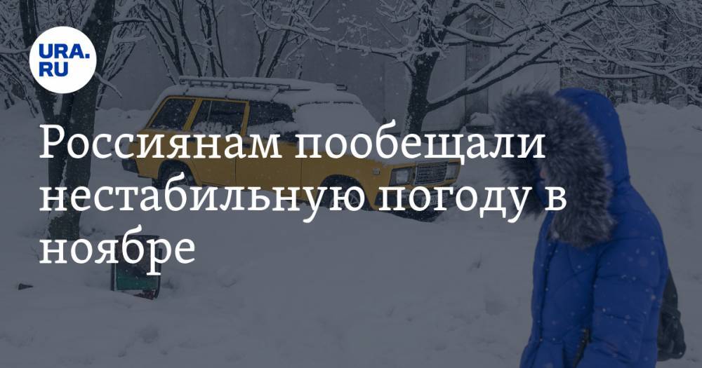 Владимир Тищенко - Россиянам пообещали нестабильную погоду в ноябре - ura.news - Москва - Россия