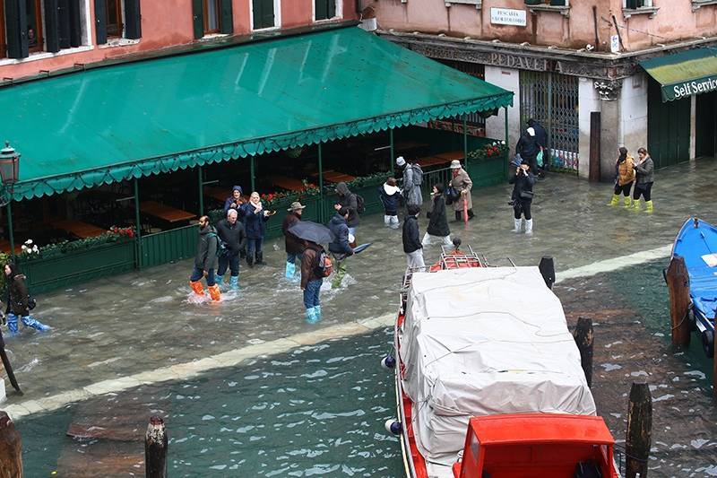 Как выглядит Венеция после наводнения - tvc.ru