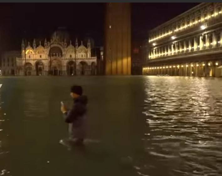 В Венеции произошёл сильнейший за последние 50 лет потоп - gazeta.a42.ru - Венеция