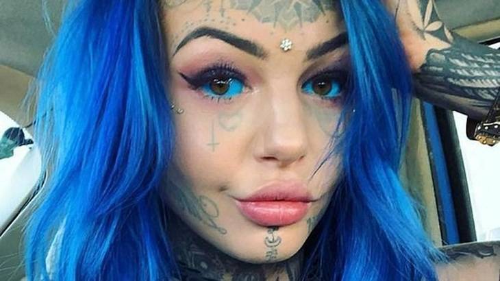 Австралийка временно ослепла из-за татуировки - mirnov.ru