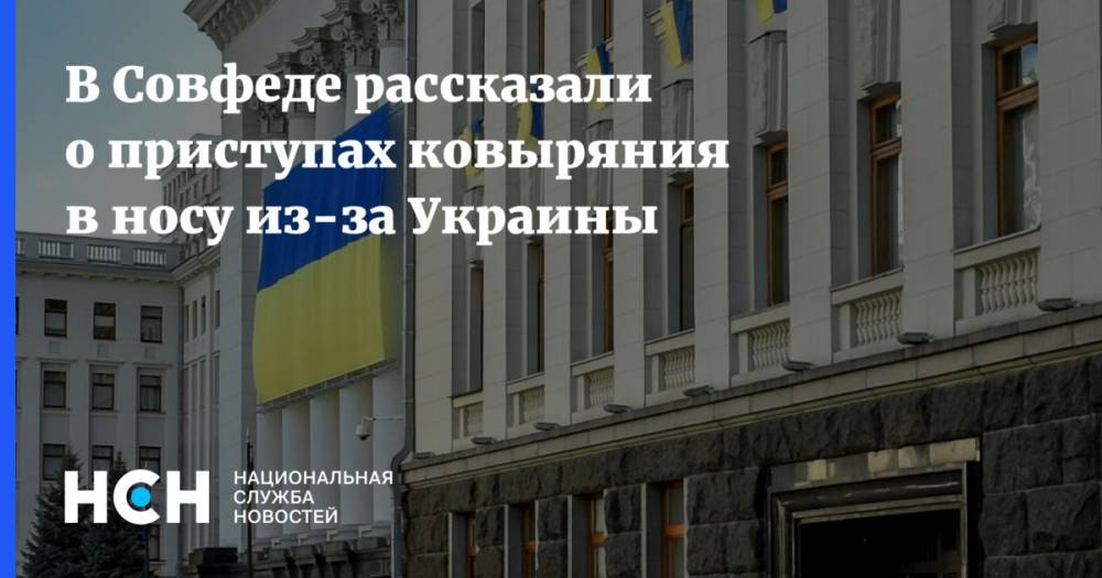 Андрей Климов - В Совфеде рассказали о приступах ковыряния в носу из-за Украины - nsn.fm - Россия - Украина - Крым