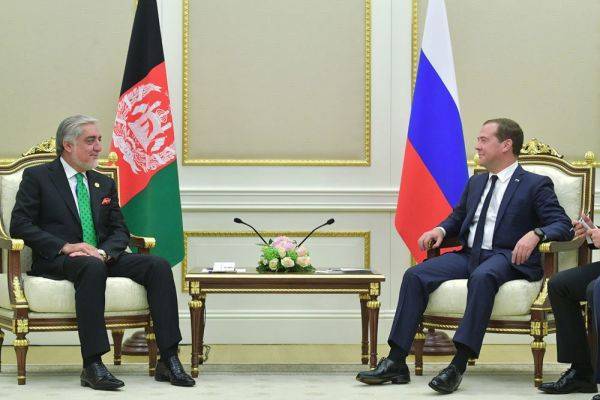 Абдулл Абдулл - Медведев обсудил ситуацию в Афганистане с премьер-министром Абудуллой - eadaily.com - Афганистан