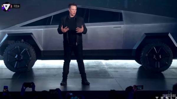 Безумный Маск: Tesla представила очень странный пикап Cybertruck - nakanune.ru