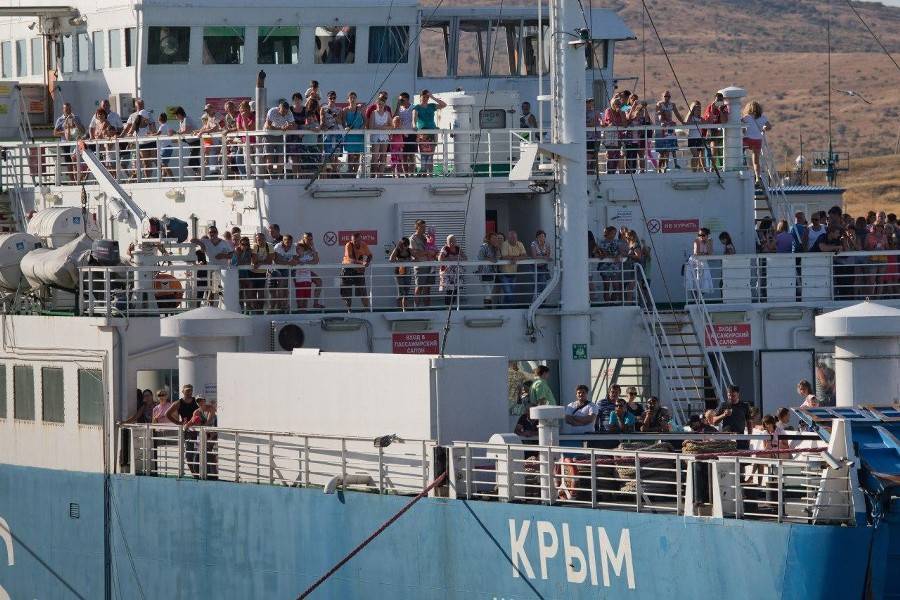 Возобновлено паромное сообщение между Турцией и Крымом - m24.ru - Крым - Турция - Керчь