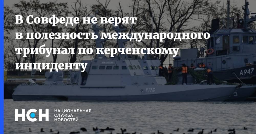 Александр Молохов - В Совфеде не верят в полезность международного трибунал по керченскому инциденту - nsn.fm - Крым