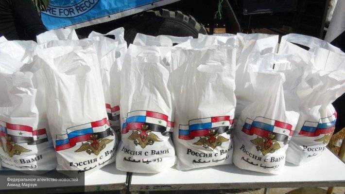 Жители сирийской Пальмиры приняли гуманитарную помощь российских военных - newinform.com - Россия - Сирия - Пальмира
