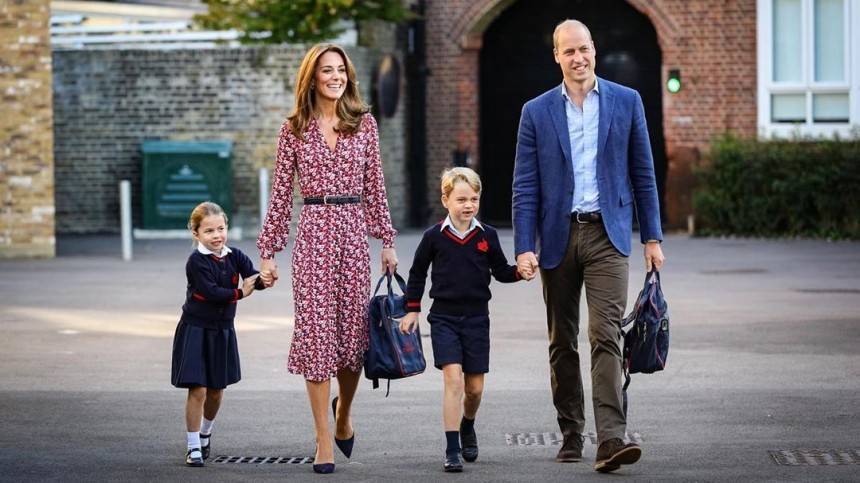 принц Уильям - принцесса Диана - принц Джордж - принцесса Шарлотта - Принц Уильям рассказал о соперничестве старших детей друг с другом - 5-tv.ru