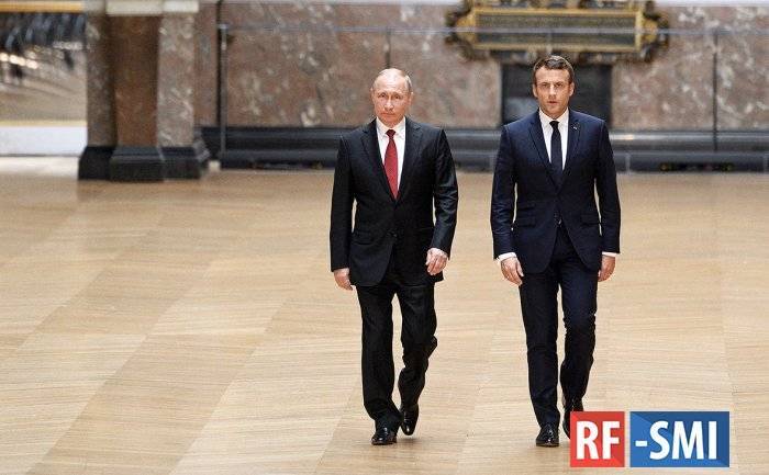 Владимир Путин - Эммануэль Макрон - Макрон ответил Путину по РСМД: важный шаг к налаживанию отношений с Москвой - rf-smi.ru - Россия - США - Франция