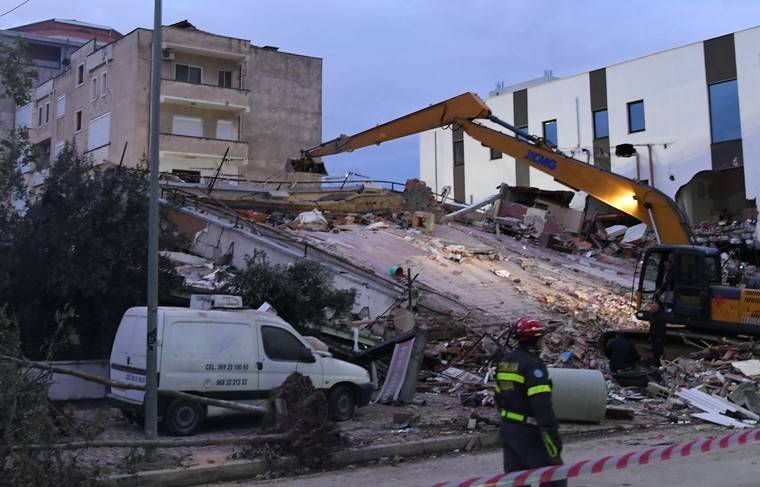 Новое сильное землетрясение произошло в Албании - news.ru - Албания - Дуррес
